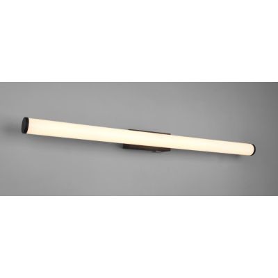 MATTIMO LAMPADA DA SPECCHIO FINITURA NERA O CROMO IP44 LED 8,6W LUCE 3000K LARGHEZZA CM 80 MODERNA TRIO LIGHTING - Cristalensi S