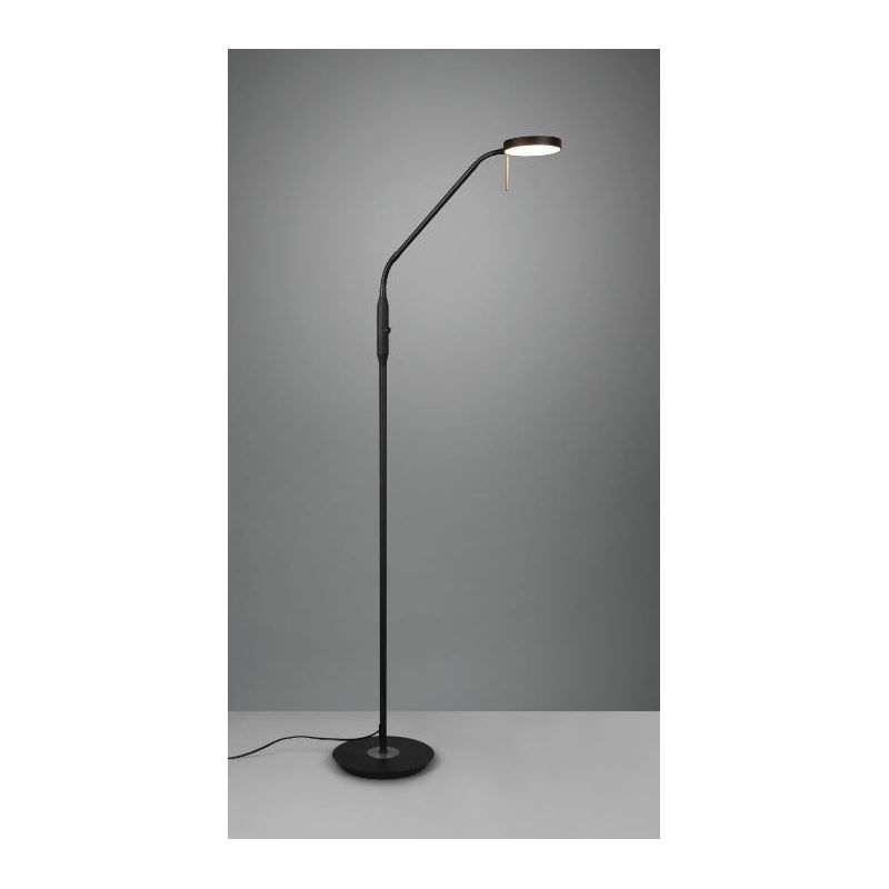 MONZA PIANTANA CON 2 SNODI FLESSIBILI H145 CM LED 12W SENSORE TOUCH 4 COLORI DIMMERABILE TRIO LIGHTING - Cristalensi Shop Online