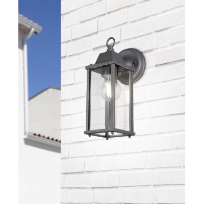 OLONA APPLIQUE DA ESTERNO IP23 STILE CLASSICO ANTRACITE O RUGGINE LUCE DIFFUSA TRIO LIGHTING - Cristalensi Shop Online