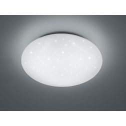 PAOLO PLAFONIERA LED 15W LUCE 4000K IP44 DIFFUSORE EFFETTO STELLATO DIAMETRO CM 37 MODERNA TRIO LIGHTING - Cristalensi Shop Onli