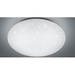 PAOLO PLAFONIERA LED 15W LUCE 4000K IP44 DIFFUSORE EFFETTO STELLATO DIAMETRO CM 37 MODERNA TRIO LIGHTING - Cristalensi Shop Onli 2