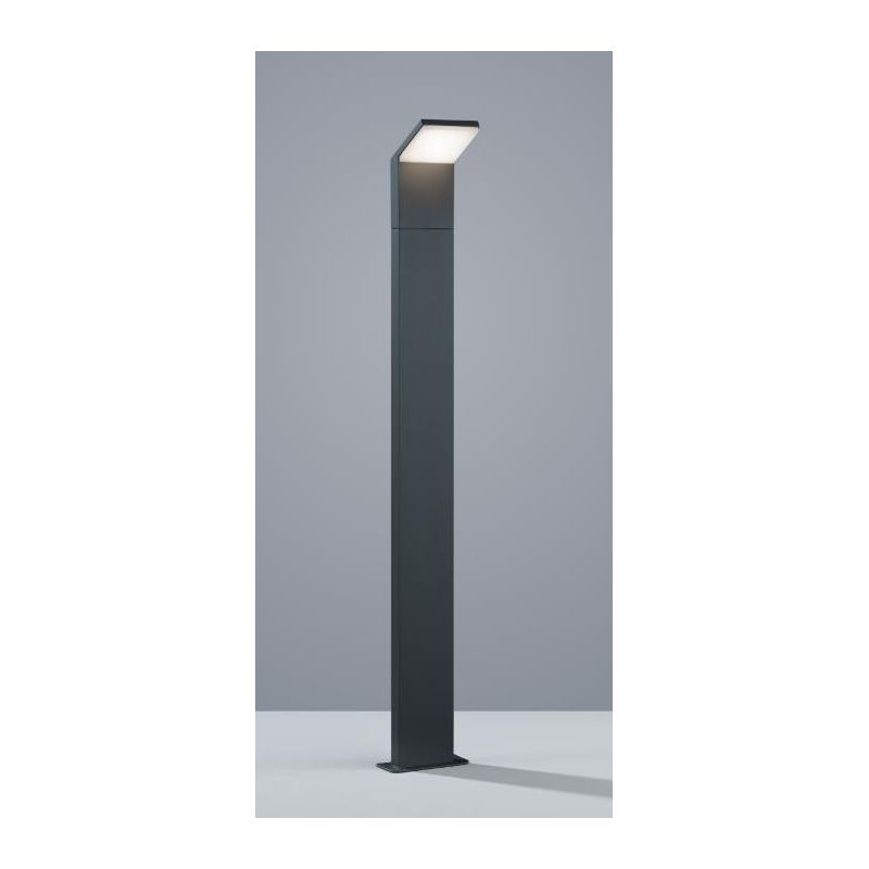 PEARL PALO DA ESTERNO H100 ANTRACITE MODERNO LED 9W IP54 SQUADRATO TRIO LIGHTING - Cristalensi Shop Online