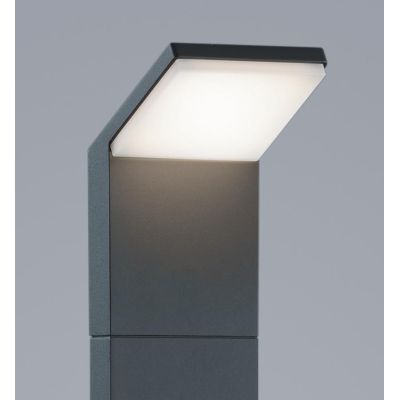 PEARL PALO DA ESTERNO ANTRACITE MODERNO LED 9W IP54 SQUADRATO TRIO LIGHTING - Cristalensi Shop Online