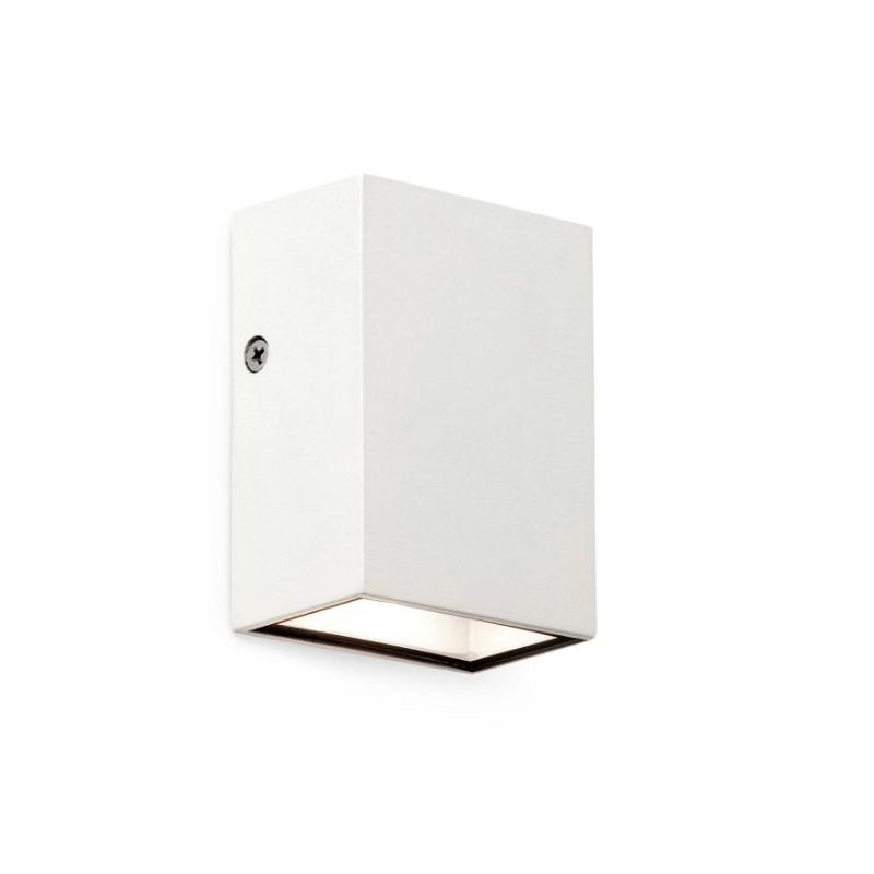 CANON APPLIQUE DA ESTERNO BIANCO LED 3W IP44 LUCE 4000K MODERNA FARO VENTILATORI - Cristalensi Shop Online