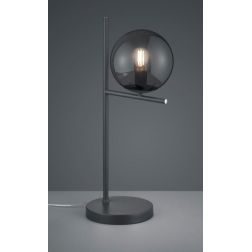 PURE LAMPADA DA TAVOLO MODERNA 3 FINITURE COLORE CON SFERA IN VETRO H52 CM TRIO LIGHTING - Cristalensi Shop Online 2
