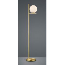 PURE PIANTANA MODERNA IN METALLO 3 FINITURE COLORE CON SFERA IN VETRO H150 CM TRIO LIGHTING - Cristalensi Shop Online 2