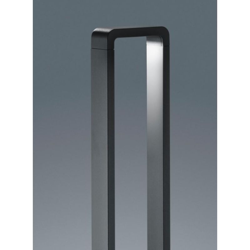 RENO PALO DA GIARDINO H100 DESIGN MODERNO IP54 COLORE ANTRACITE CON LED 4,5W LUCE 3000K TRIO LIGHTING - Cristalensi Shop Online