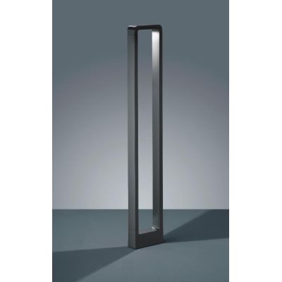 RENO PALO DA GIARDINO H100 DESIGN MODERNO IP54 COLORE ANTRACITE CON LED 4,5W LUCE 3000K TRIO LIGHTING - Cristalensi Shop Online