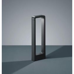 RENO PALETTO H50 DA ESTERNI IP54 COLORE ANTRACITE CON LED 4,5W LUCE 3000K TRIO LIGHTING - Cristalensi Shop Online 2