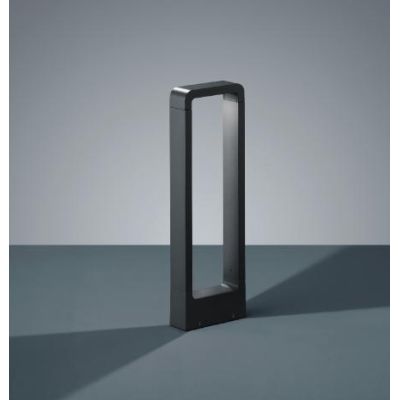 RENO PALETTO H50 DA ESTERNI IP54 COLORE ANTRACITE CON LED 4,5W LUCE 3000K TRIO LIGHTING - Cristalensi Shop Online