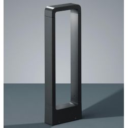 RENO PALETTO H50 DA ESTERNI IP54 COLORE ANTRACITE CON LED 4,5W LUCE 3000K TRIO LIGHTING - Cristalensi Shop Online