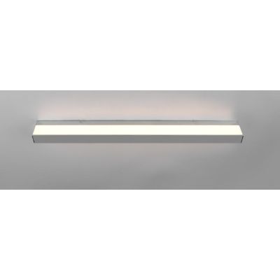 ROCCO APPLIQUE A PARETE DA SPECCHIO CROMO O NERA LARGHEZZA CM 90 IP44 LED 13W LUCE 3000K BI-EMISSIONE TRIO LIGHTING - Cristalens