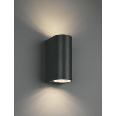 ROYA APPLIQUE A CILINDRO PER ESTERNI IP44 BIEMISSIONE DI LUCE 3 COLORI ATTACCO 2XGU10 TRIO LIGHTING - Cristalensi Shop Online