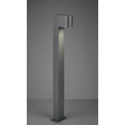 ROYA PALO DA GIARDINO MODERNO H100 IP44 COLORE ANTRACITE CON ATTACCO GU10 TRIO LIGHTING - Cristalensi Shop Online