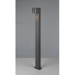 ROYA PALO MODERNO H100 PER ESTERNI CON SENSORE DI MOVIMENTO ANTRACITE ATTACCO GU10 TRIO LIGHTING - Cristalensi Shop Online