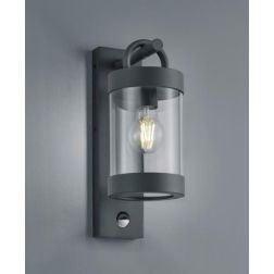SAMBESI APPLIQUE CON SENSORE DI MOVIMENTO DA ESTERNO IP44 ANTRACITE RUGGINE O BIANCO A LANTERNA TRIO LIGHTING - Cristalensi Shop 2