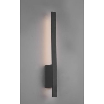 TAWA LAMPADA DA PARETE SOTTILE IP54 PER ESTERNI ANTRACITE LED 7W LUCE 3000K MODERNA TRIO LIGHTING - Cristalensi Shop Online