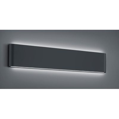 THAMES II LAMPADA DA PARETE A BIEMISSIONE IP54 DA ESTERNI LED 8W ANTRACITE O BIANCO TRIO LIGHTING - Cristalensi Shop Online