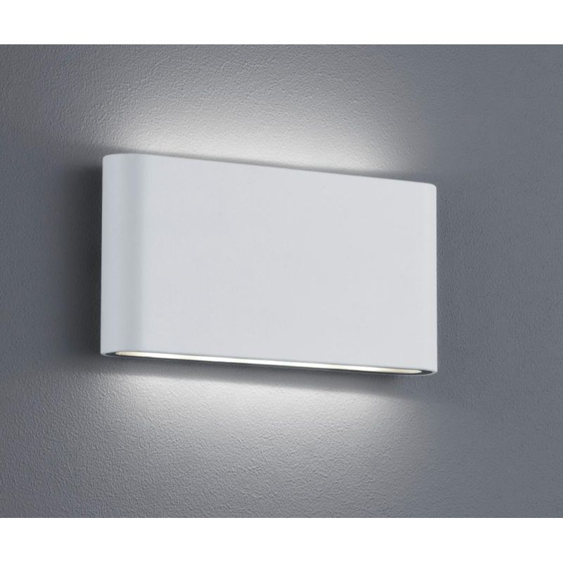THAMES II LAMPADA DA PARETE A BIEMISSIONE IP54 DA ESTERNI LED 4W ANTRACITE O BIANCO TRIO LIGHTING - Cristalensi Shop Online