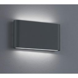THAMES II LAMPADA DA PARETE A BIEMISSIONE IP54 DA ESTERNI LED 4W ANTRACITE O BIANCO TRIO LIGHTING - Cristalensi Shop Online 2