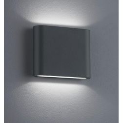 THAMES II LAMPADA DA PARETE A BIEMISSIONE IP54 DA ESTERNI ANTRACITE O BIANCA LED 2W LUCE 3000K TRIO LIGHTING - Cristalensi Shop 