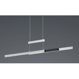 TRAJAN SOSPENSIONE ALLUNGABILE LED 54W LUCE 2700-5000K DIMMERABILE CON FINITURA BICOLORE MODERNA TRIO LIGHTING - Cristalensi Sho 2