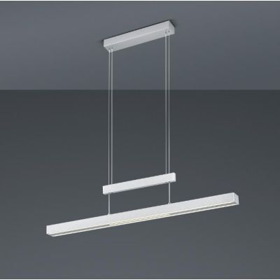 TRAJAN SOSPENSIONE ALLUNGABILE LED 54W LUCE 2700-5000K DIMMERABILE 3 FINITURE COLORE MODERNA TRIO LIGHTING - Cristalensi Shop On