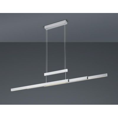 TRAJAN SOSPENSIONE ALLUNGABILE LED 54W LUCE 2700-5000K DIMMERABILE 3 FINITURE COLORE MODERNA TRIO LIGHTING - Cristalensi Shop On