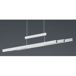 TRAJAN SOSPENSIONE ALLUNGABILE LED 54W LUCE 2700-5000K DIMMERABILE 3 FINITURE COLORE MODERNA TRIO LIGHTING - Cristalensi Shop On