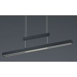 TRAJAN SOSPENSIONE ALLUNGABILE LED 54W LUCE 2700-5000K DIMMERABILE 3 FINITURE COLORE MODERNA TRIO LIGHTING - Cristalensi Shop On 2