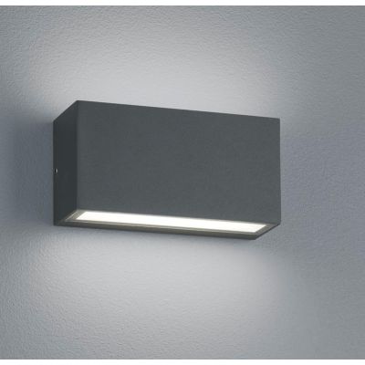 TRENT APPLIQUE A LED 10W LUCE 3000K DA ESTERNI IP65 BIANCA O ANTRACITE BIEMISSIONE MODERNA TRIO LIGHTING - Cristalensi Shop Onli
