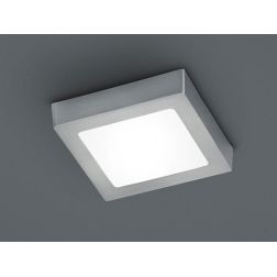 ZEUS MEDIA PLAFONIERA/APPLIQUE A LED INTEGRATO DA 11W LATO 17 CM IN DUE COLORI TRIO LIGHTING - Cristalensi Shop Online