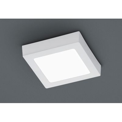 ZEUS MEDIA PLAFONIERA/APPLIQUE A LED INTEGRATO DA 11W LATO 17 CM IN DUE COLORI TRIO LIGHTING - Cristalensi Shop Online