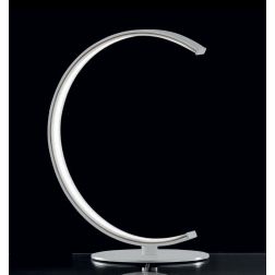 ANELLI LAMPADA DA TAVOLO MODERNA H36 IN METALLO BIANCO LED 9W LUCE 3000K DI ILLUMINANDO Illuminando - Cristalensi Shop Online 2