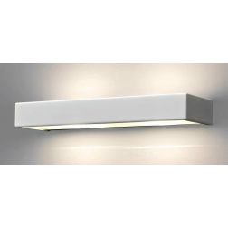 BRIK 2 LAMPADA DA PARETE MODERNA FINITURA CROMO O BIANCA LUNGHEZZA CM 40 Illuminando - Cristalensi Shop Online 2