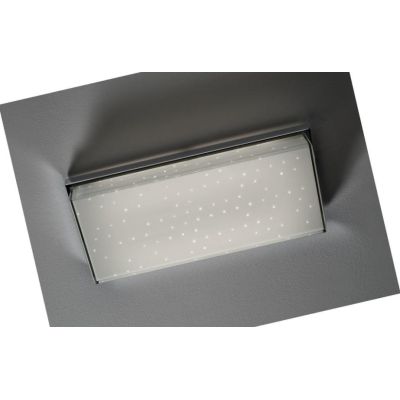 BRILLA APPLIQUE PLAFONIERA LED INTEGRATO CIELO STELLATO MONTATURA CROMO MODERNA Illuminando - Cristalensi Shop Online