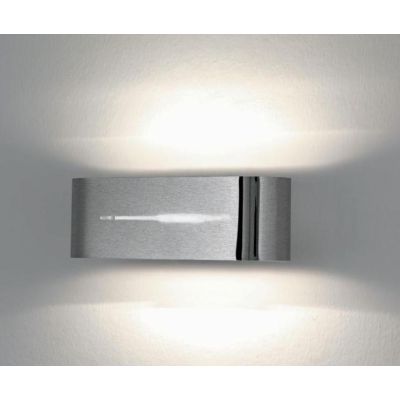 CHI LAMPADA DA PARETE IN METALLO NIKEL SATINATO Illuminando - Cristalensi Shop Online