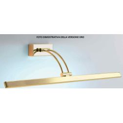 DALI LAMPADA SPECCHIO/QUADRO A LED IN METALLO CROMO OPPURE ORO Illuminando - Cristalensi Shop Online 2