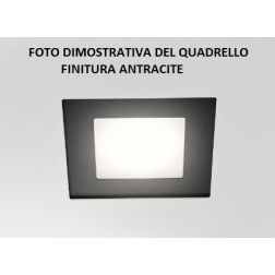 DEDALO PLAFONIERA 6 LUCI IN METALLO BIANCO CON QUADRELLI IN 8 COLORI A SCELTA LAMPADINE GX53 Illuminando - Cristalensi Shop Onli 2