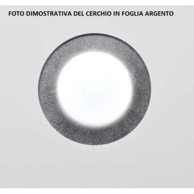 DEMETRA BIANCA SOSPENSIONE DI ILLUMINANDO CON ANELLI DI 8 COLORI E LAMPADINE GX53 Illuminando - Cristalensi Shop Online