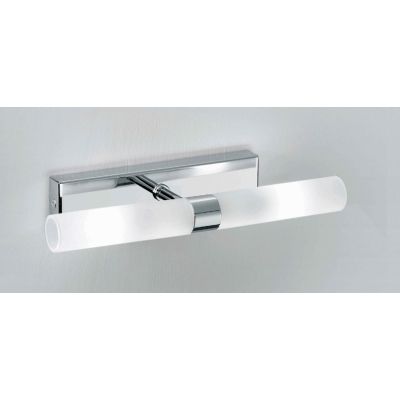 DON LAMPADA DA PARETE IN METALLO CROMATO CON DIFFUSORI IN VETRO SATINATO Illuminando - Cristalensi Shop Online