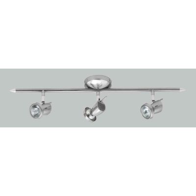 EROS 3 REGLETTE LED IN METALLO CROMATO O NIKEL SATINATO Illuminando - Cristalensi Shop Online