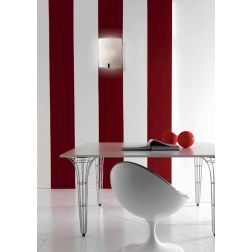 FENICE APPLIQUE RETTANGOLARE IN VETRO SERIGRAFATO ECONOMICO DI ILLUMINANDO Illuminando - Cristalensi Shop Online 2