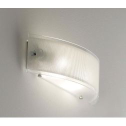 FENICE FASCIA PICCOLO 30 CM UN PORTALAMPADE E27 VETRO SOPRA E SOTTO ECONOMICO DI ILLUMINANDO Illuminando - Cristalensi Shop Onli 2