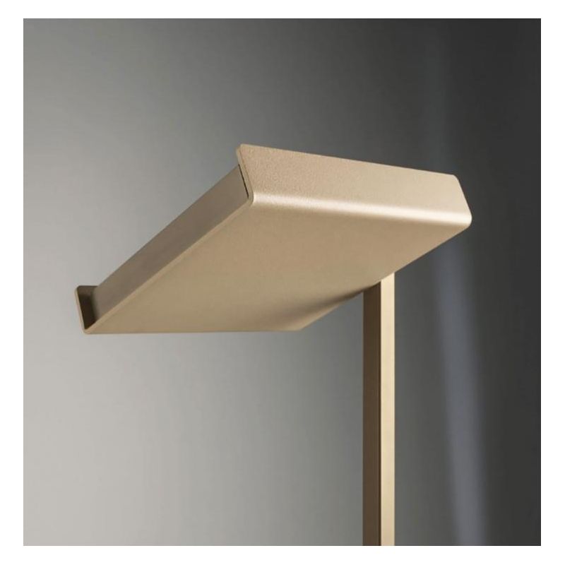 FOCUS PIANTANA IN METALLO NERO BIANCO SABBIA O BRONZO CON DIFFUSORE ORIENTABILE Illuminando - Cristalensi Shop Online