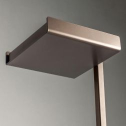 FOCUS PIANTANA IN METALLO NERO BIANCO SABBIA O BRONZO CON DIFFUSORE ORIENTABILE Illuminando - Cristalensi Shop Online 2