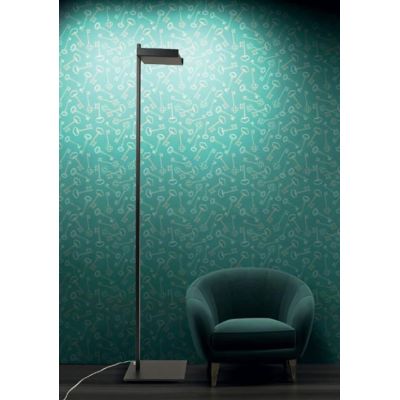 FOCUS PIANTANA IN METALLO NERO BIANCO SABBIA O BRONZO CON DIFFUSORE ORIENTABILE Illuminando - Cristalensi Shop Online