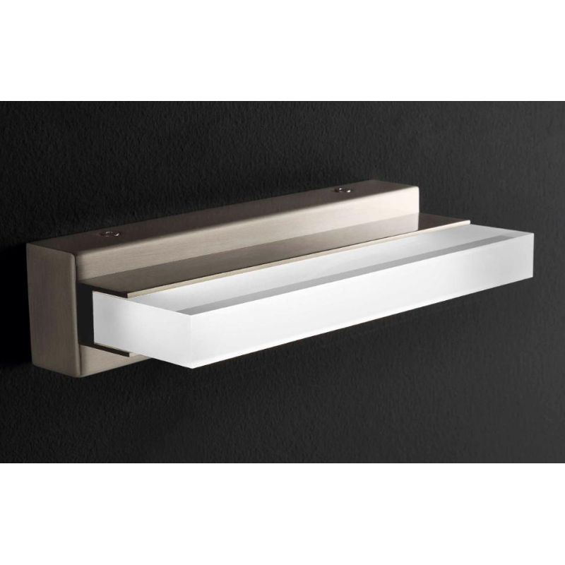 FRECCIA PICCOLA APPLIQUE A LED INTEGRATO DA 6W IN NICHEL SATINATO Illuminando - Cristalensi Shop Online