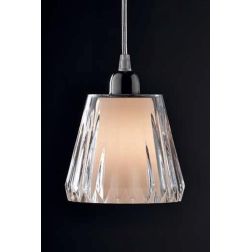 GAIA 8 LAMPADARIO SOSPENSIONE 8 LUCI PIATTO CROMO D.60 DIFFUSORI ACRILICO 3 COLORI Illuminando - Cristalensi Shop Online 2