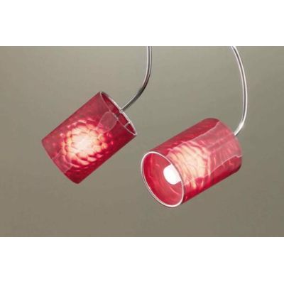 GINEVRA CHIC 9 PLAFONIERA IN METALLO CON BRACCI SEMIRIGIDI CROMO O NICHEL SATINATI Illuminando - Cristalensi Shop Online